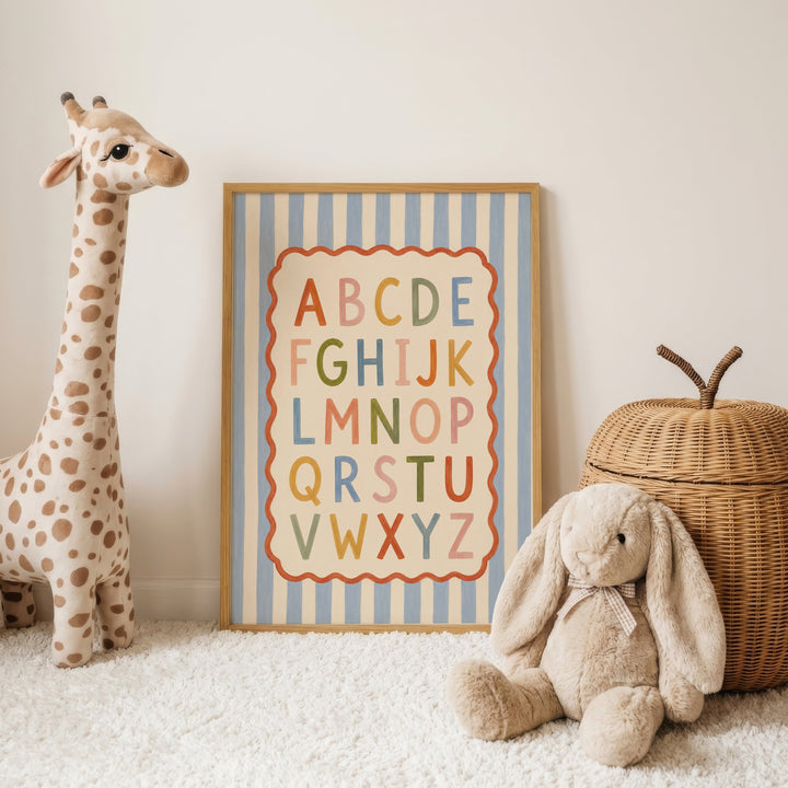 Uppercase ABC Print