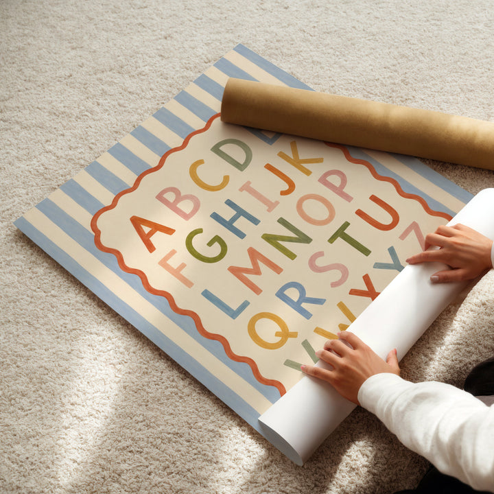 Uppercase ABC Print