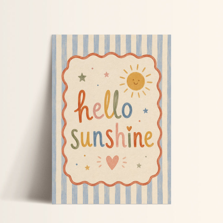 Hello Sunshine Print