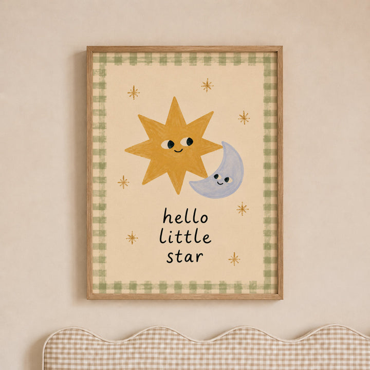 Hello Little Star Print