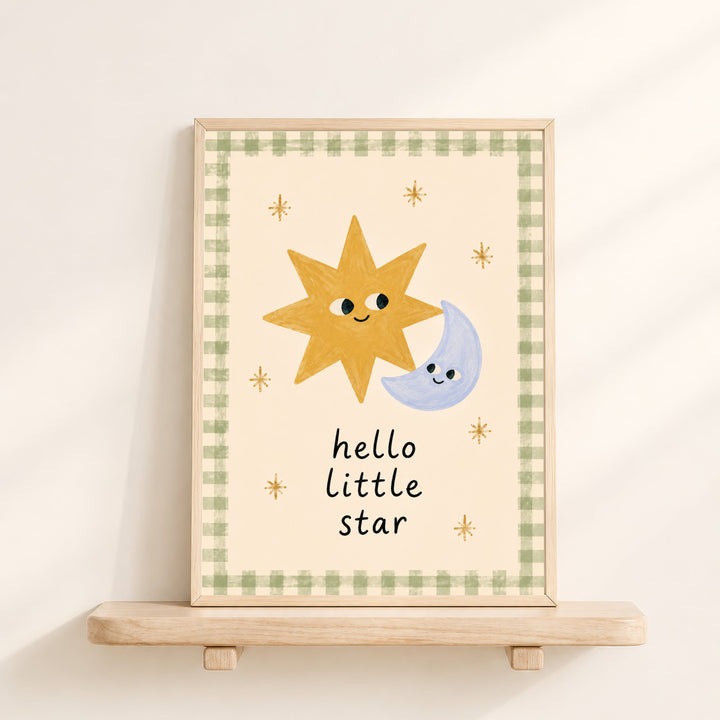Hello Little Star Print