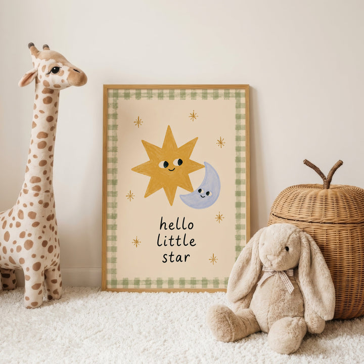 Hello Little Star Print