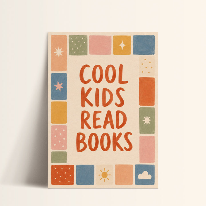 Cool Kids Read Books Print