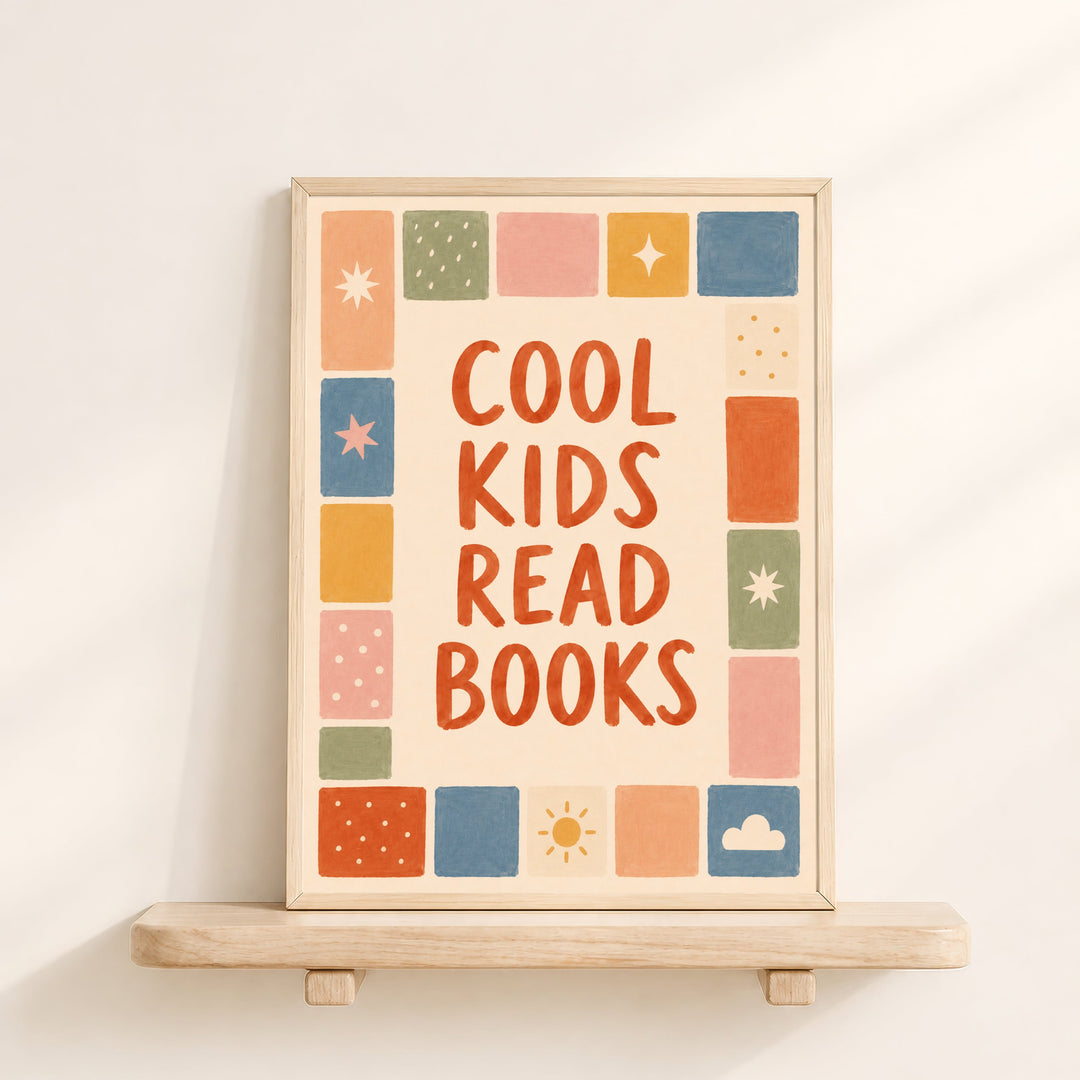 Cool Kids Read Books Print