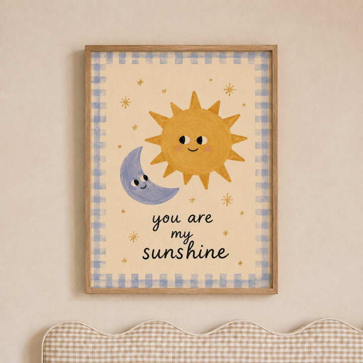 You Are My Sunshine (Sun & Moon) Print