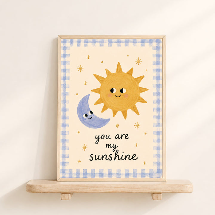You Are My Sunshine (Sun & Moon) Print