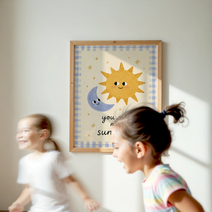 You Are My Sunshine (Sun & Moon) Print