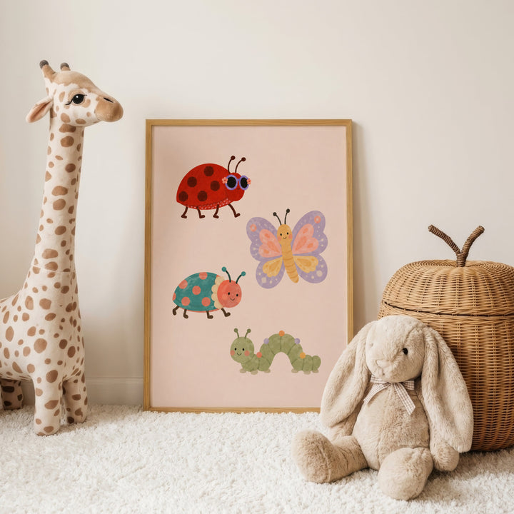 Little Bug Friends Print