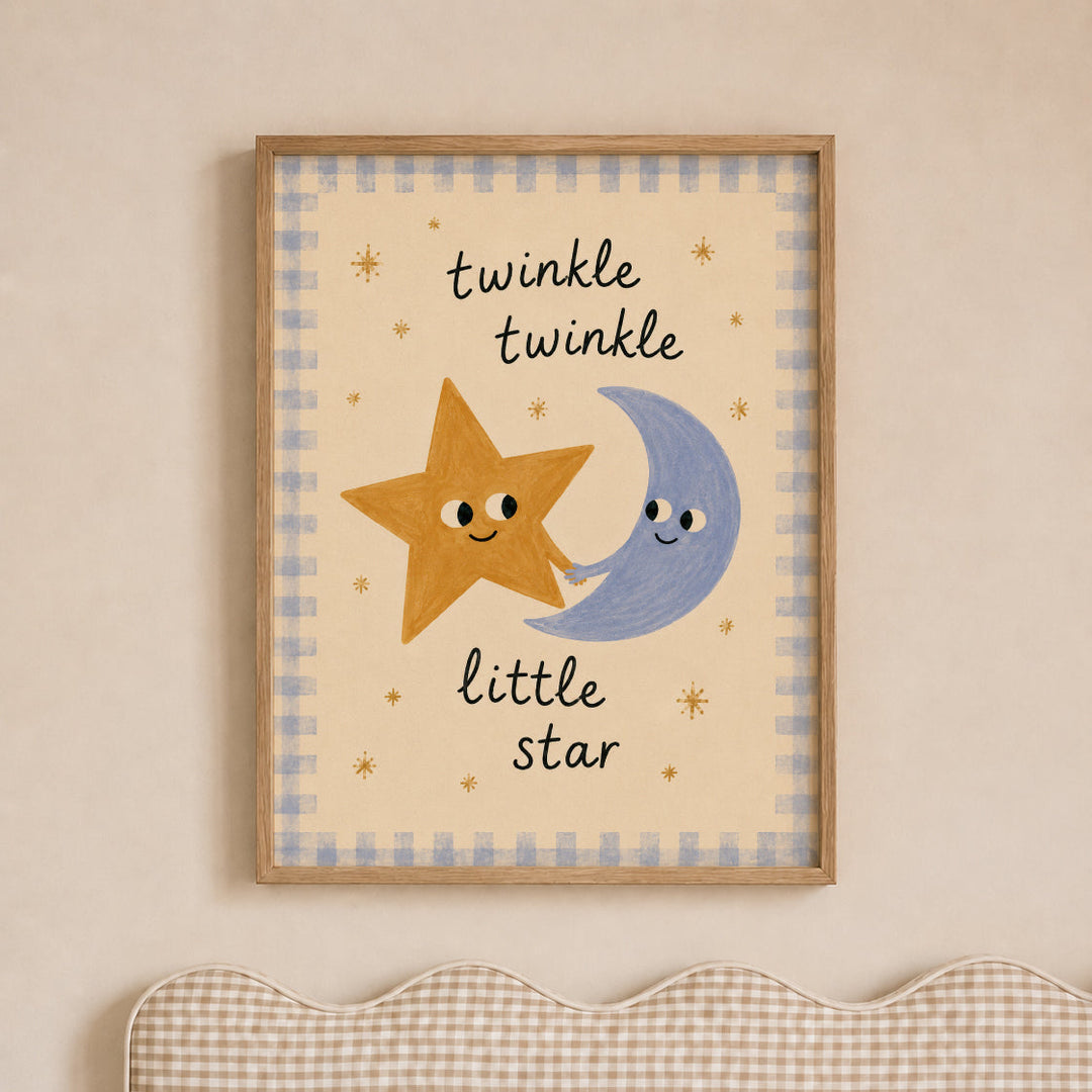 Twinkle Twinkle Little Star Print