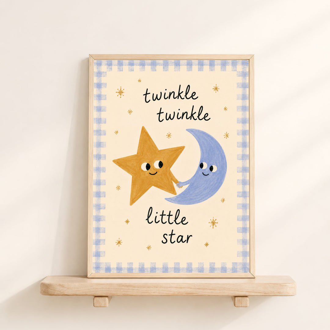 Twinkle Twinkle Little Star Print