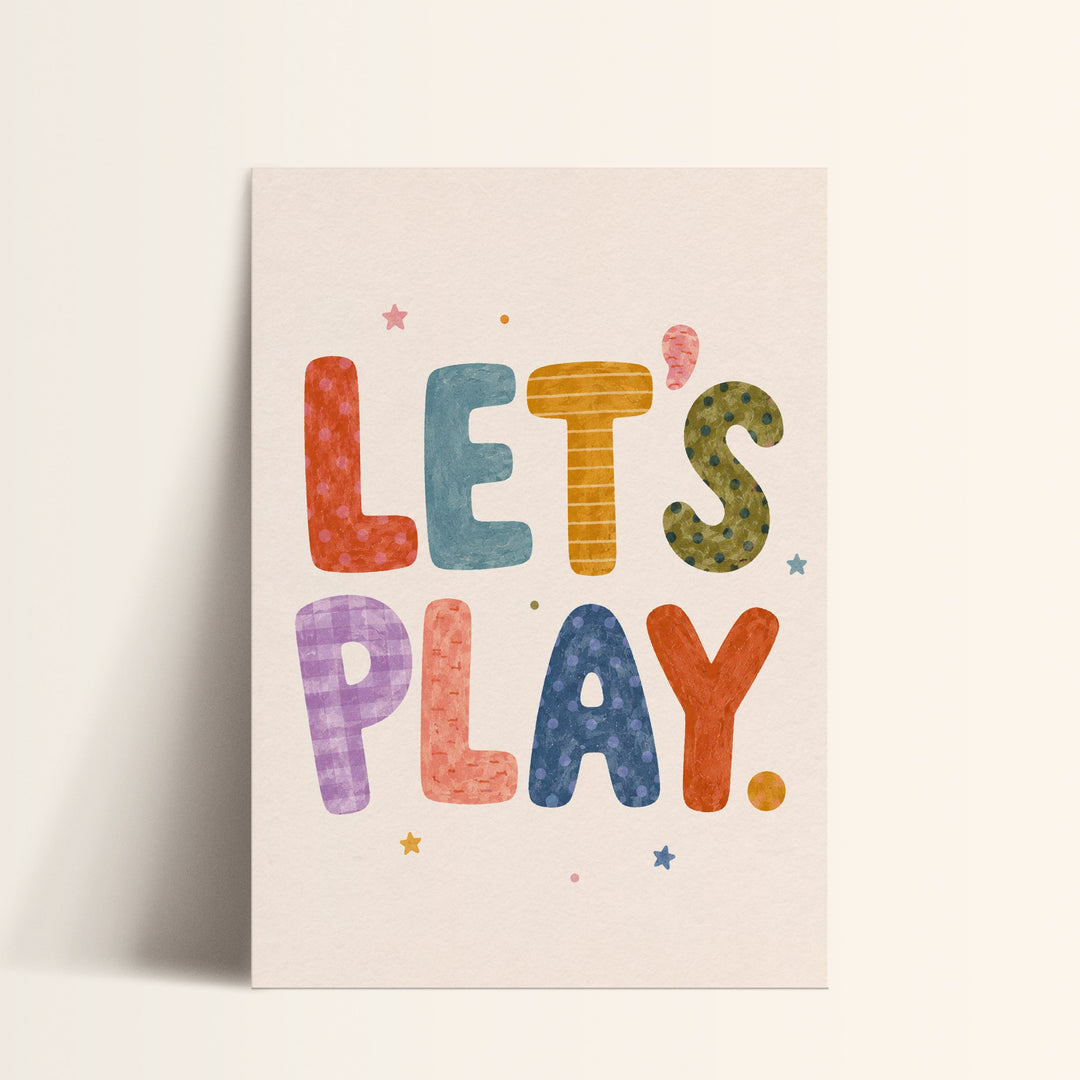 Let's Play Print