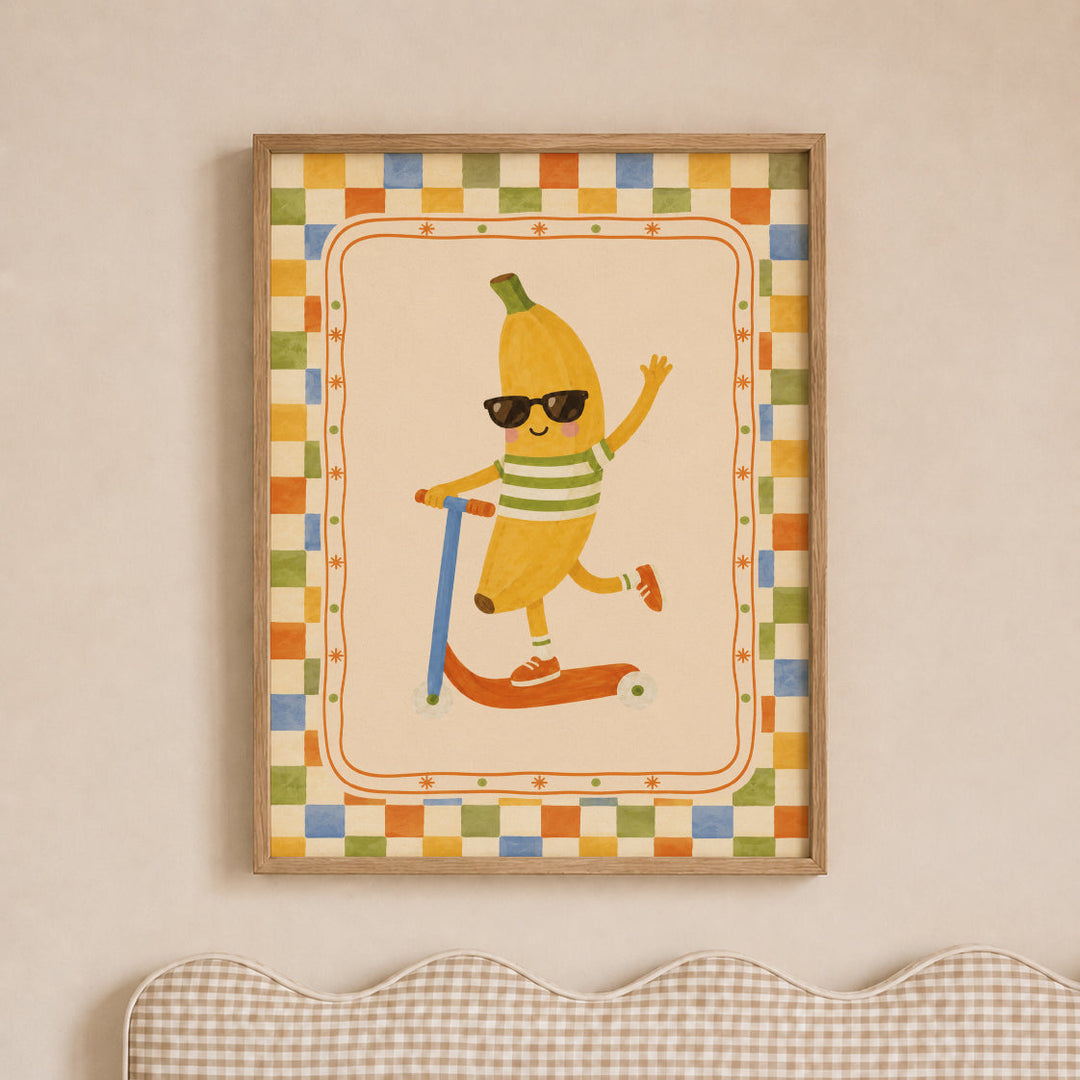 Banana on the Go Print
