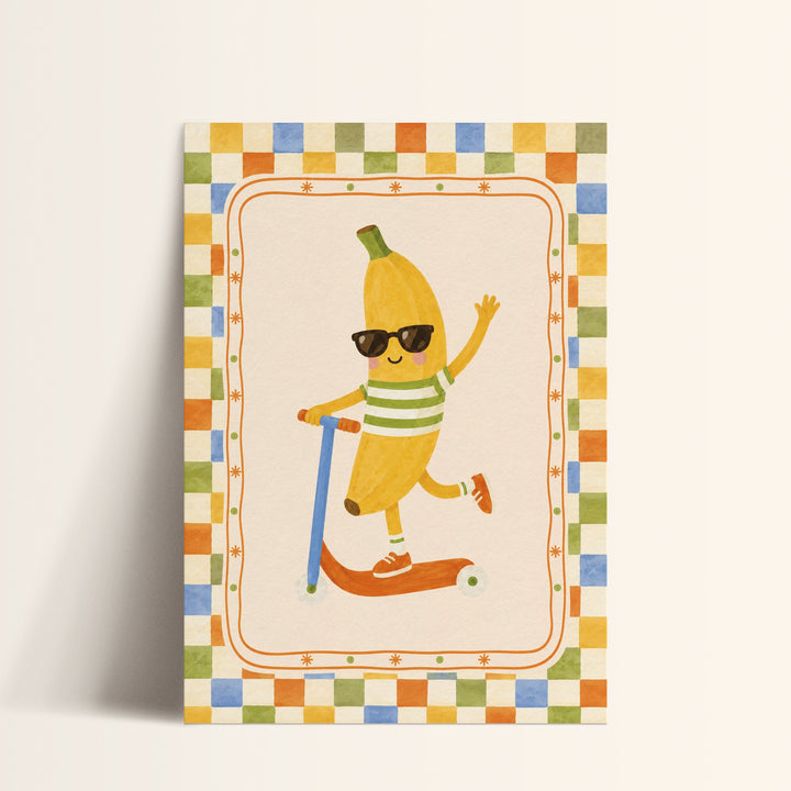 Banana on the Go Print