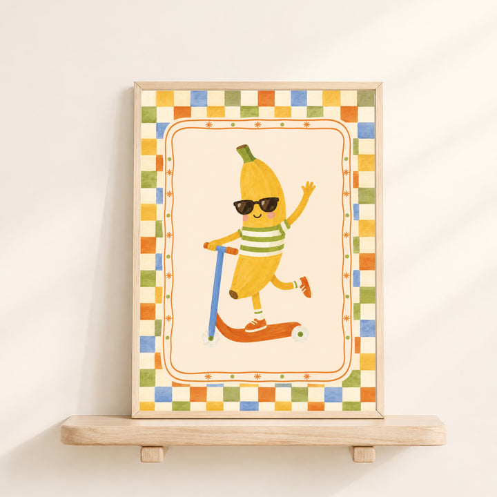 Banana on the Go Print