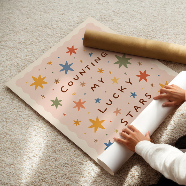 Counting My Lucky Stars Print
