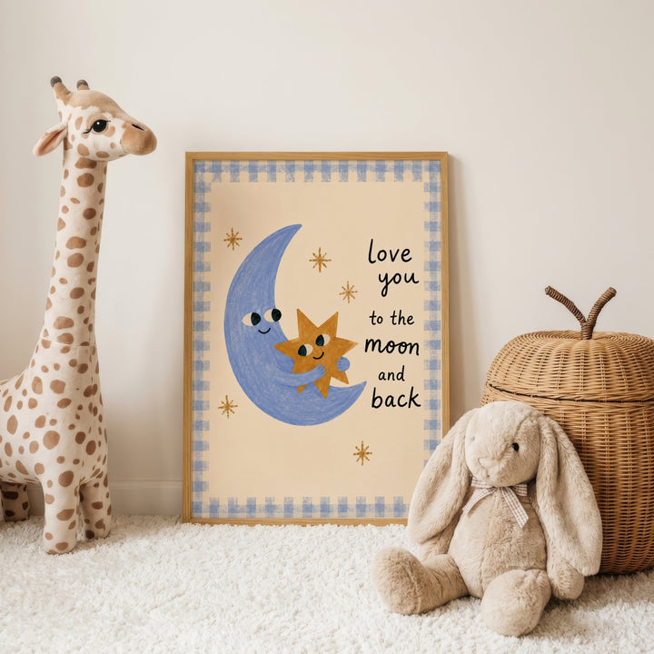 Love You to the Moon and Back Print