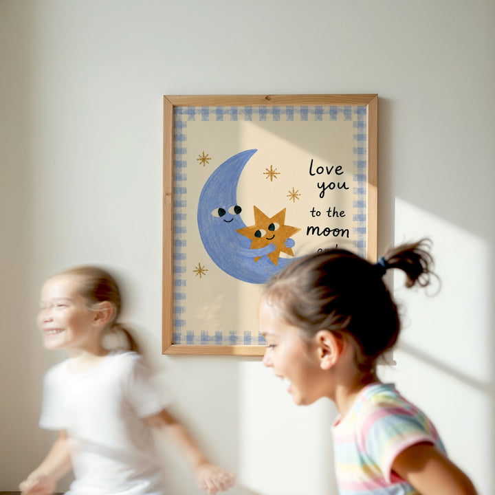 Love You to the Moon and Back Print
