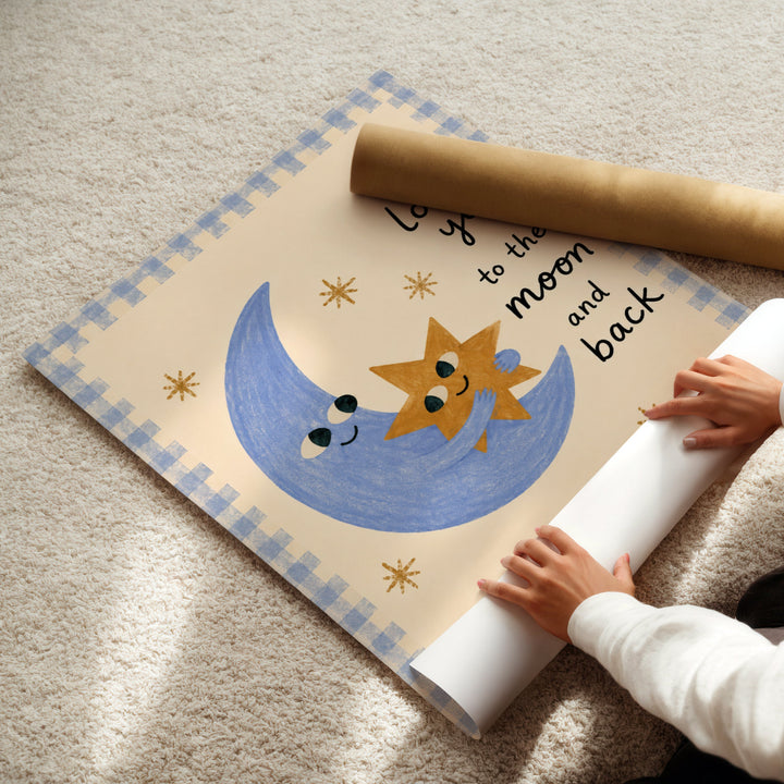 Love You to the Moon and Back Print