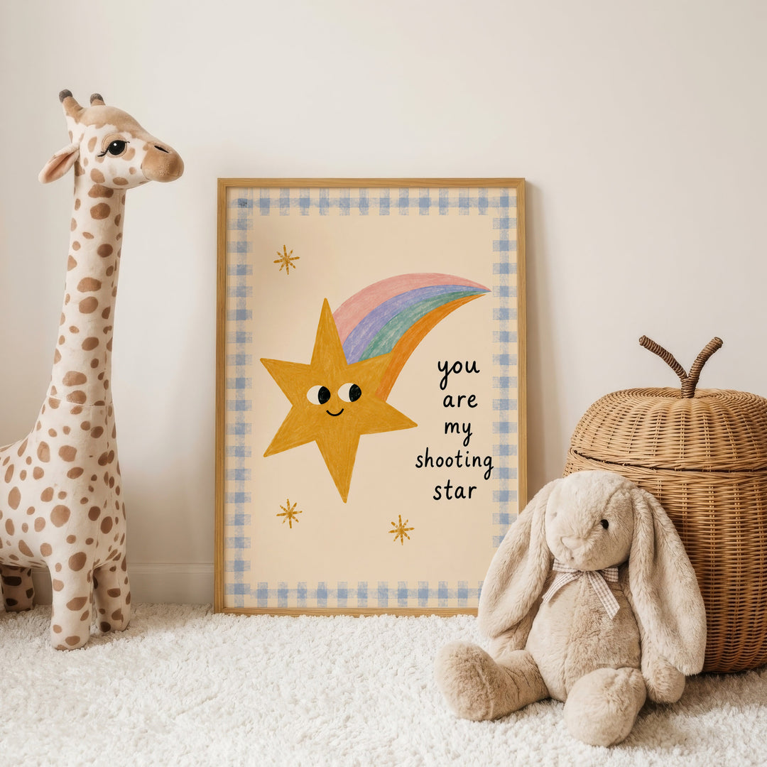 You Are My Shooting Star Print