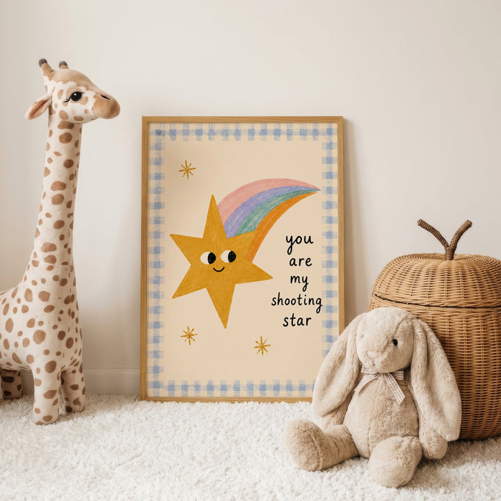 You Are My Shooting Star Print