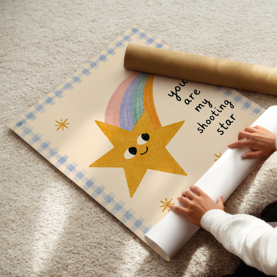 You Are My Shooting Star Print