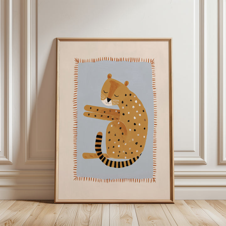 Sleepy Cheetah Print