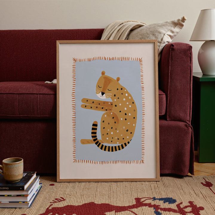 Sleepy Cheetah Print