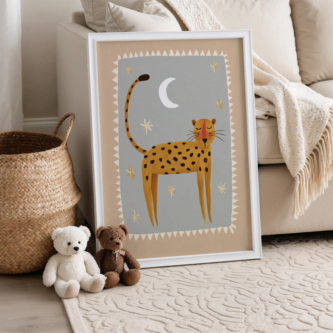 Moonlight Leopard Print