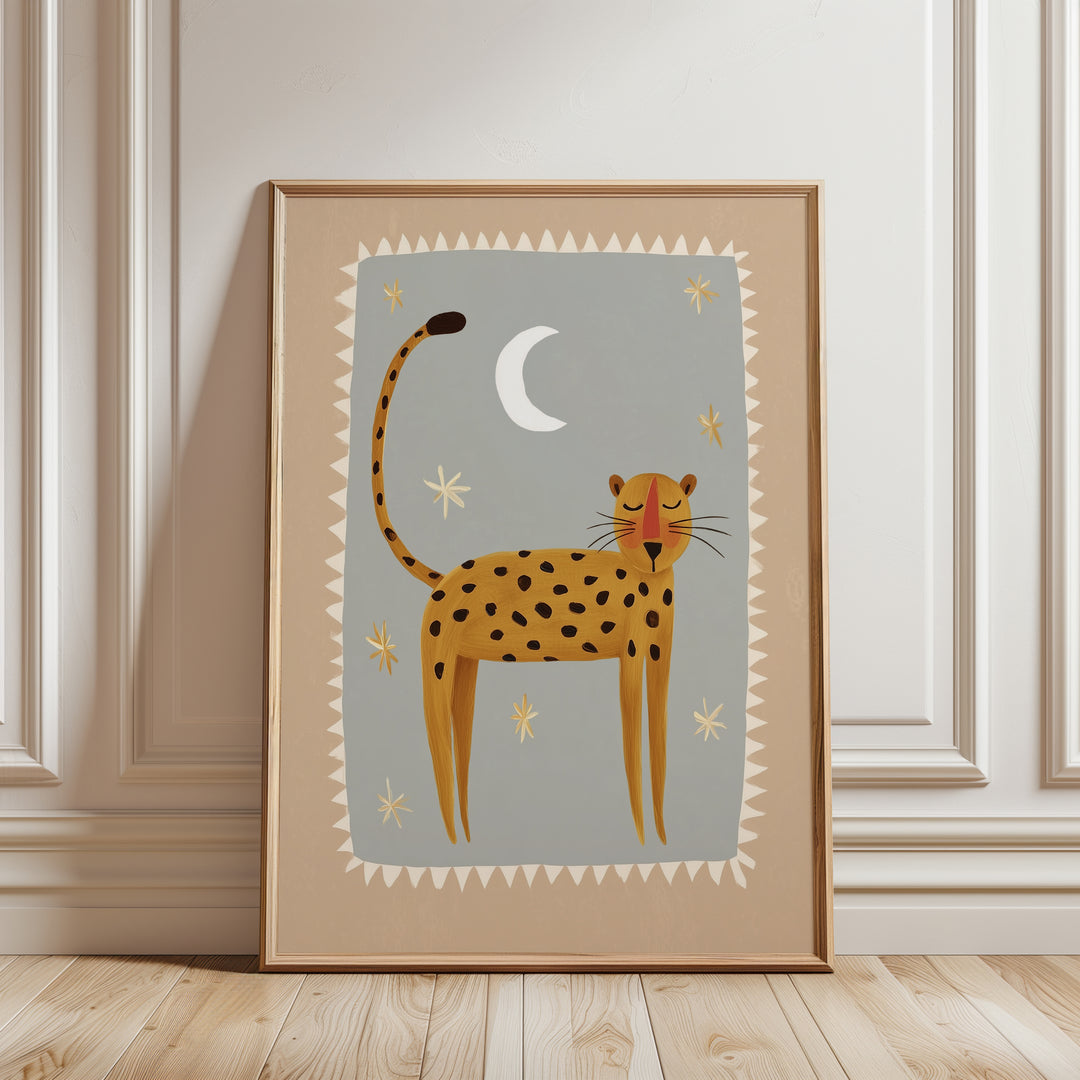 Moonlight Leopard Print