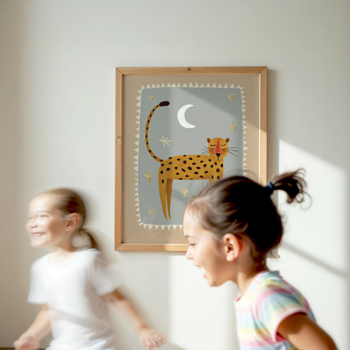 Moonlight Leopard Print
