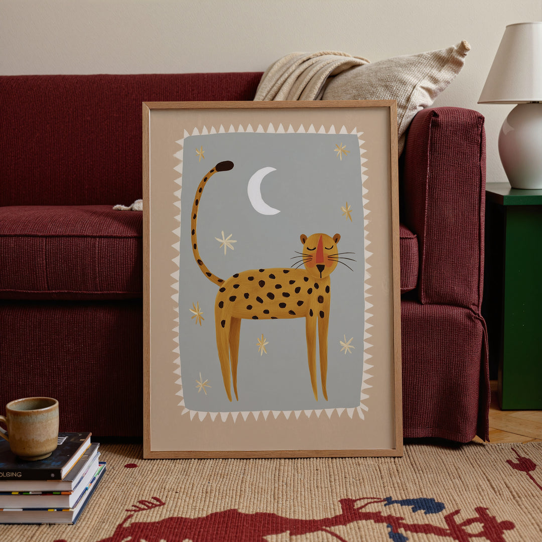 Moonlight Leopard Print