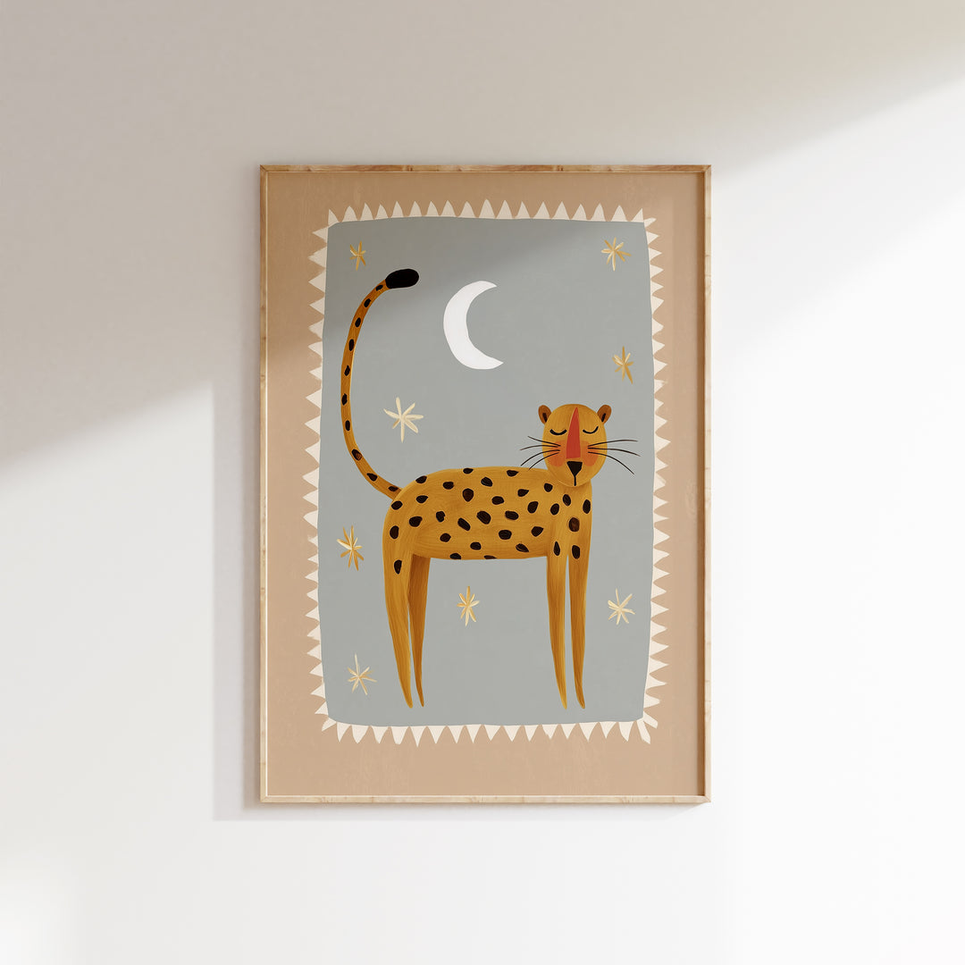 Moonlight Leopard Print