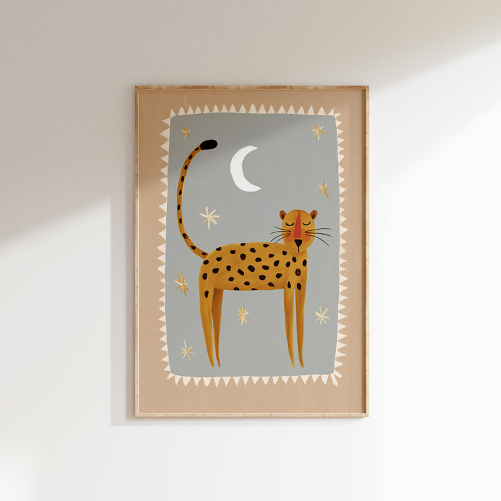 Moonlight Leopard Print