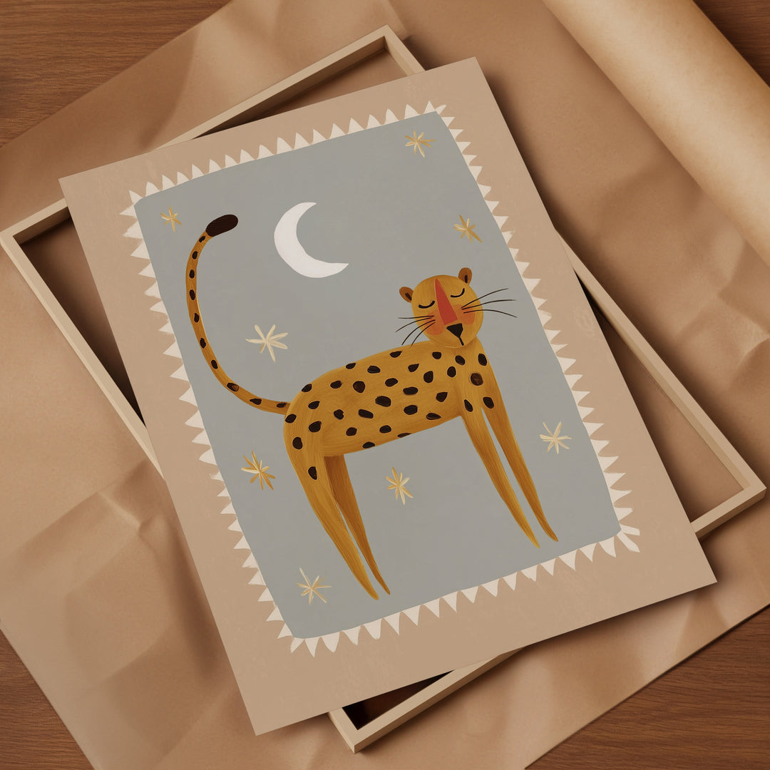 Moonlight Leopard Print