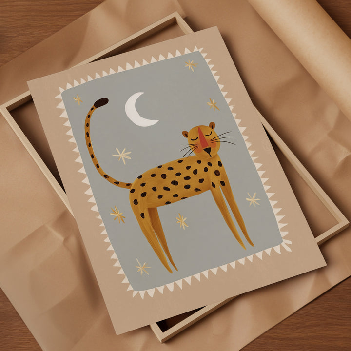 Moonlight Leopard Print