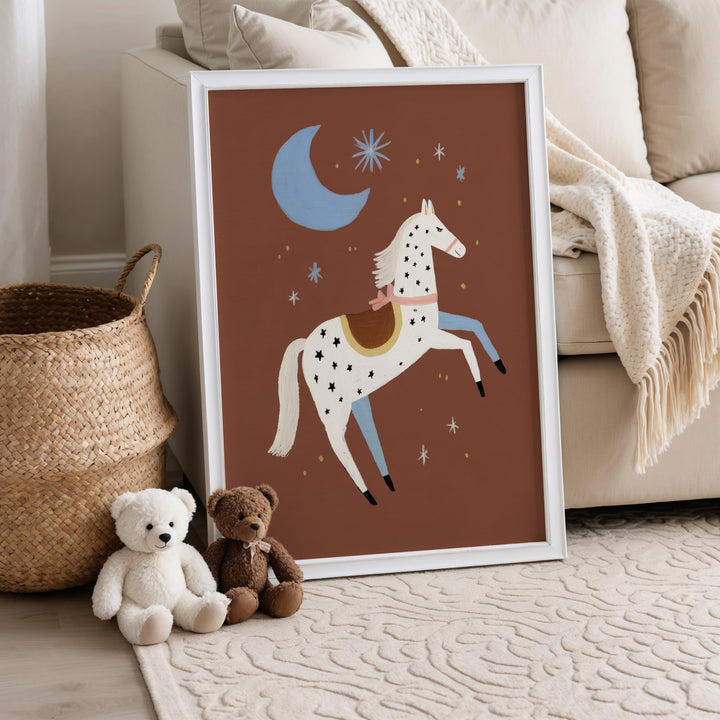 Starry Night Horse Print