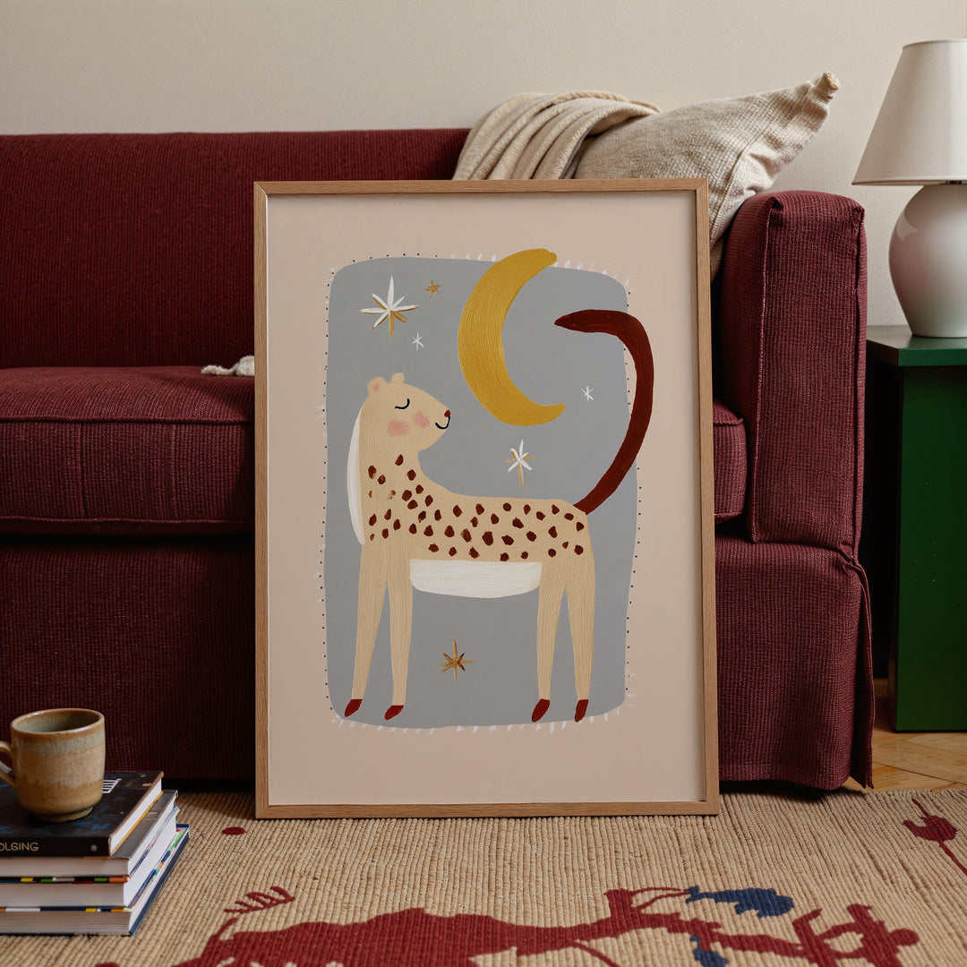 Moonlight Cheetah Print