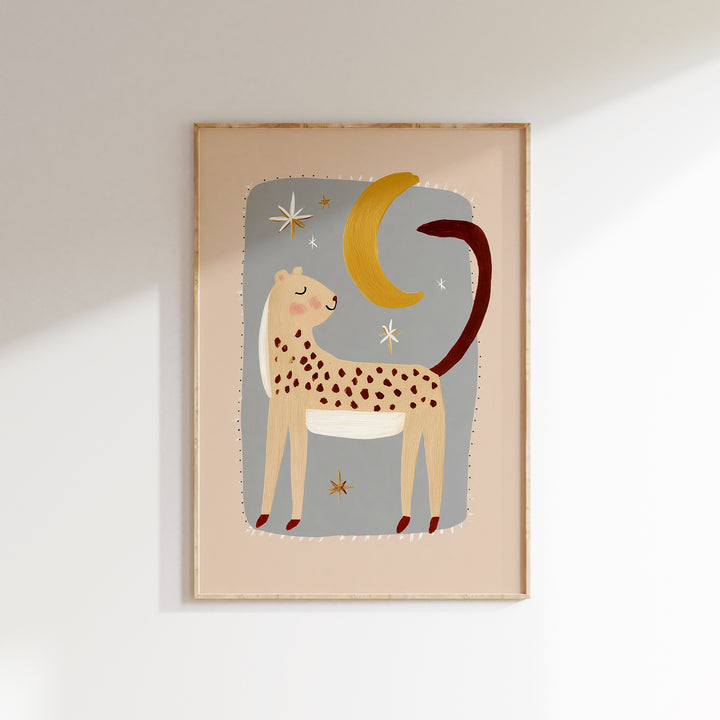 Moonlight Cheetah Print