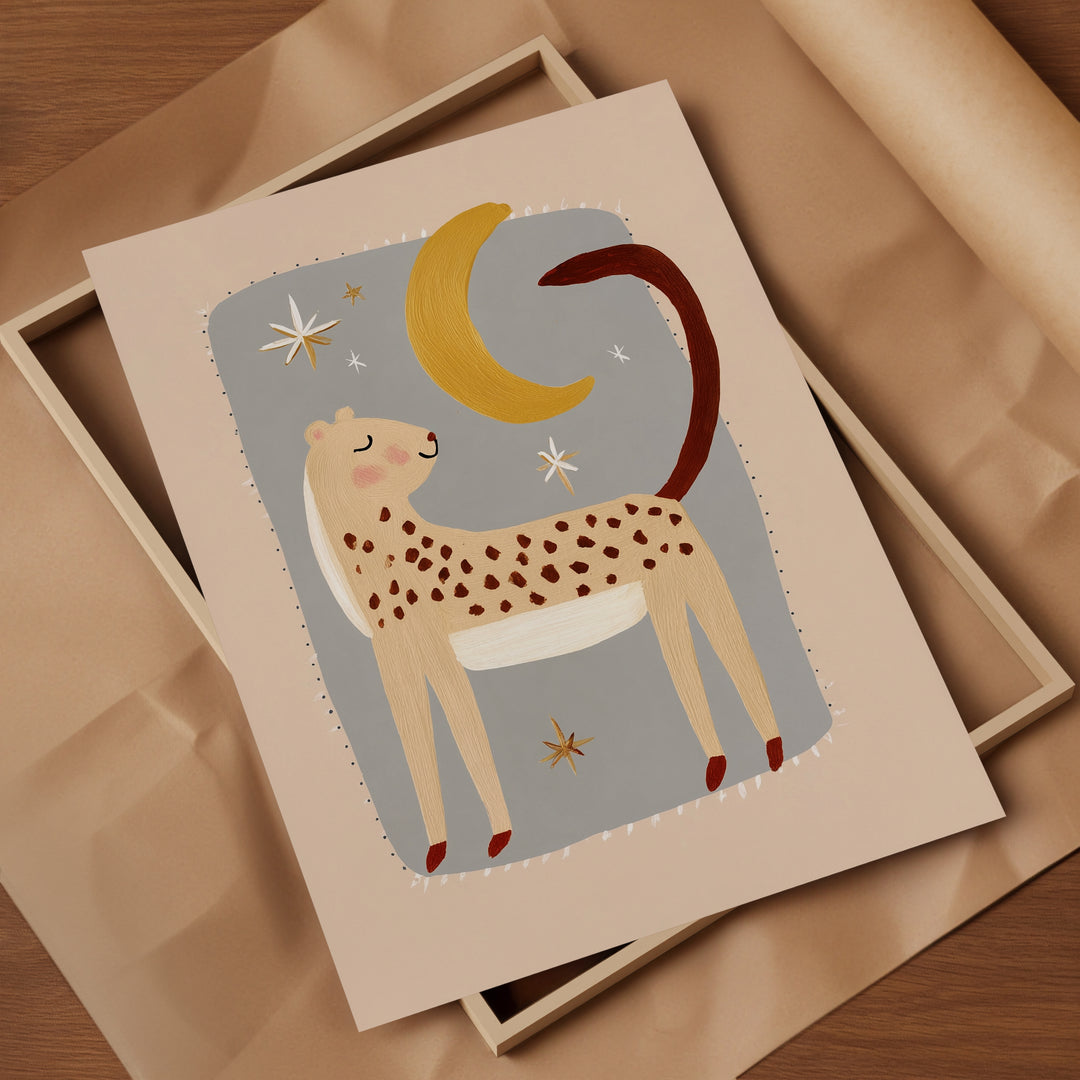 Moonlight Cheetah Print