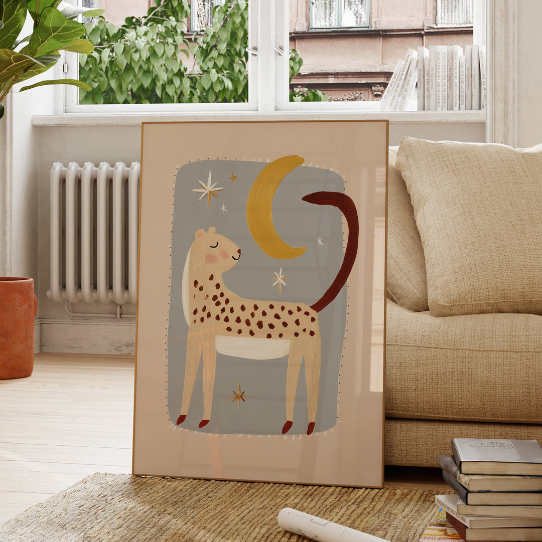 Moonlight Cheetah Print