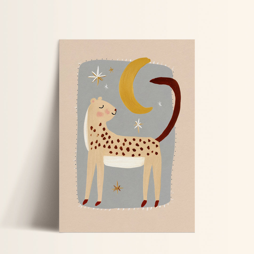 Moonlight Cheetah Print