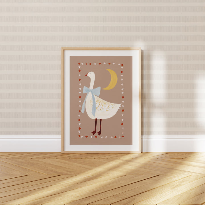 Elegant Goose Print