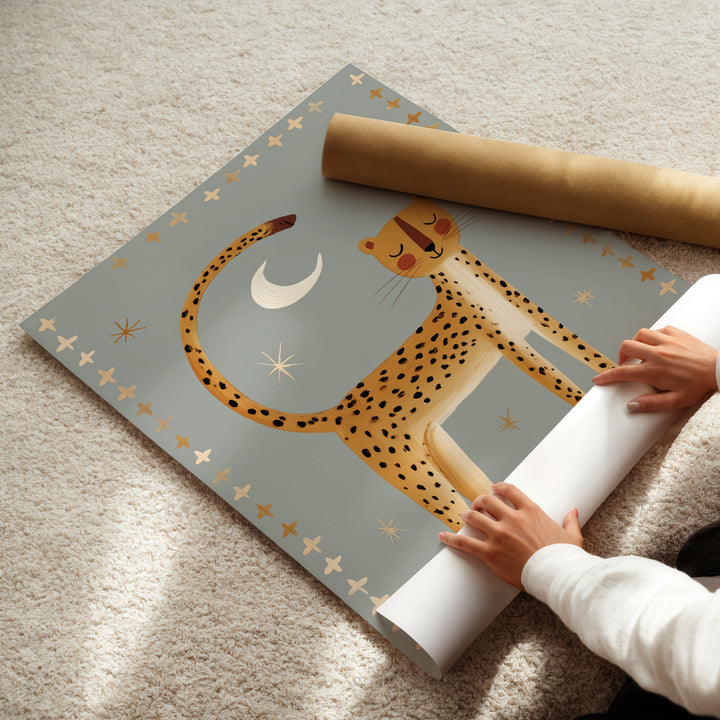 Nighttime Cheetah Print