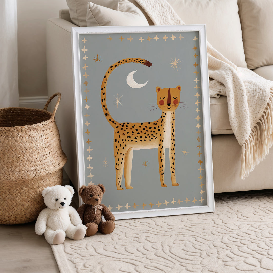 Nighttime Cheetah Print