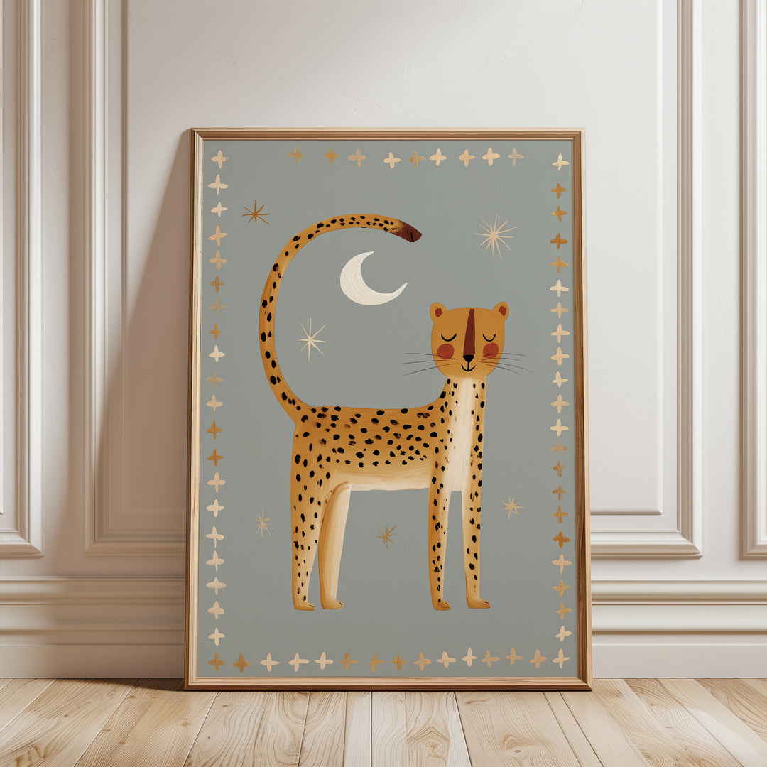 Nighttime Cheetah Print