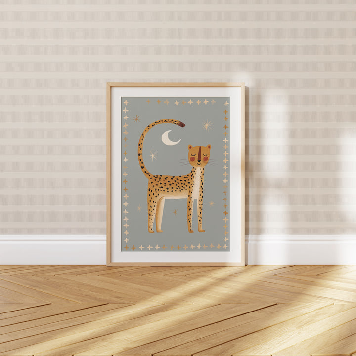 Nighttime Cheetah Print