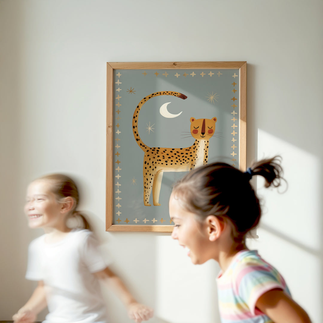 Nighttime Cheetah Print