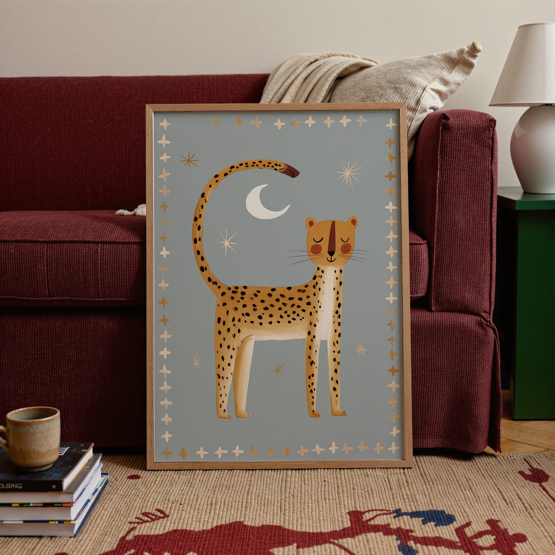 Nighttime Cheetah Print