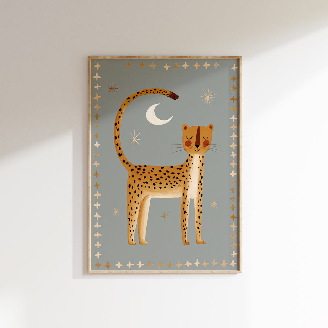 Nighttime Cheetah Print