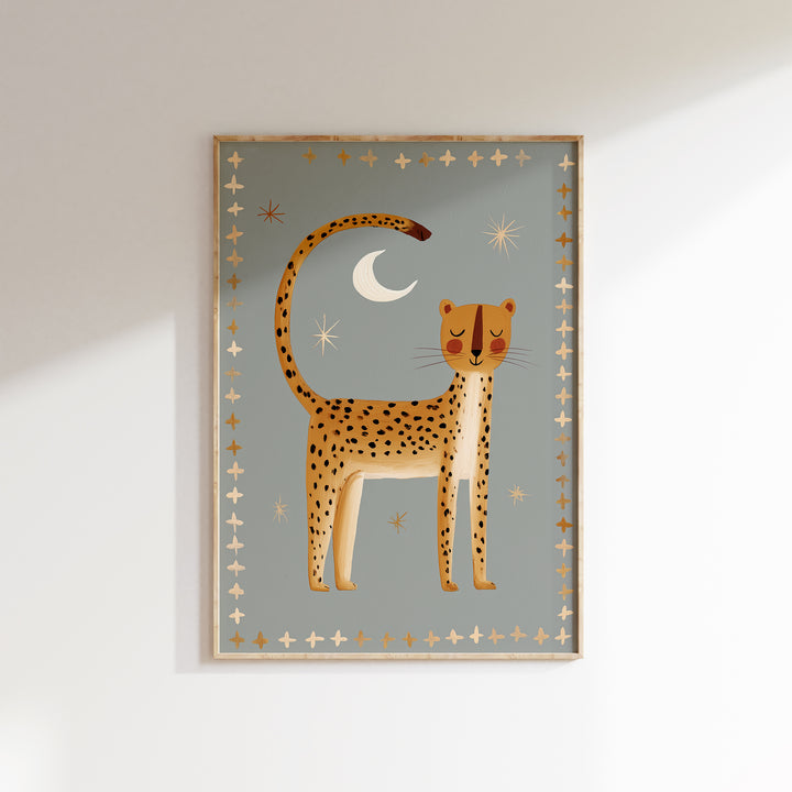 Nighttime Cheetah Print